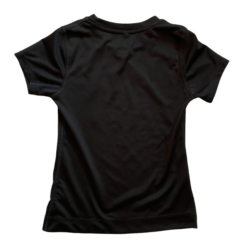 Umbro girl athletic tee, black and pink, sz kids XS. - Picture 2 of 4